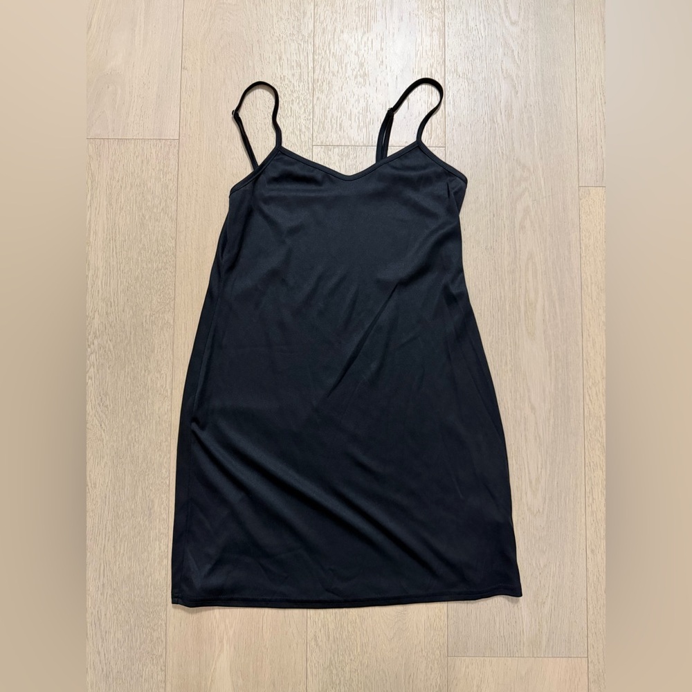 NEW ANTHROPOLOGIE EN SAISON Slip Tank- Black (Size S/M)
